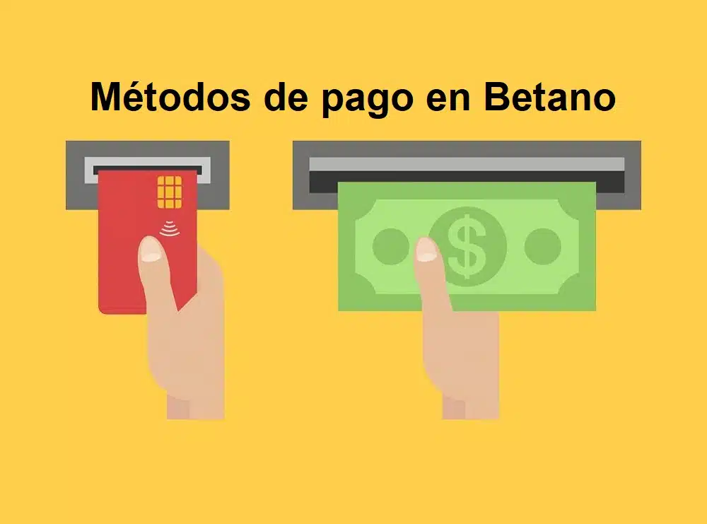 Métodos de pago en Betano