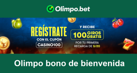 Olimpo bono de bienvenida