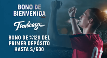 Timberazo bono de bienvenida
