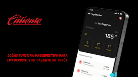 ¿Cómo funciona PagoEfectivo para los depósitos de Caliente en Perú?