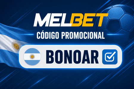 Promoción de apuestas deportivas de Melbet Argentina con el código de bono BONOAR