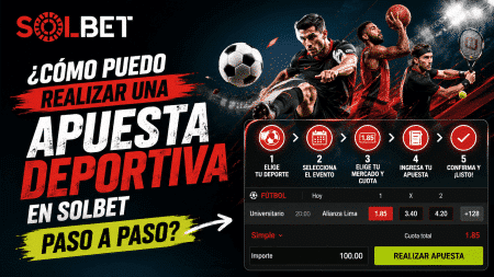 ¿Cómo puedo realizar una apuesta deportiva en Solbet paso a paso?