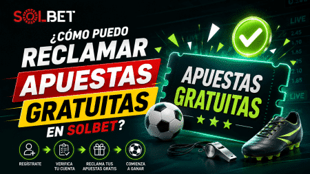 ¿Cómo puedo reclamar apuestas gratuitas en Solbet?